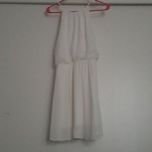 Classic white dress